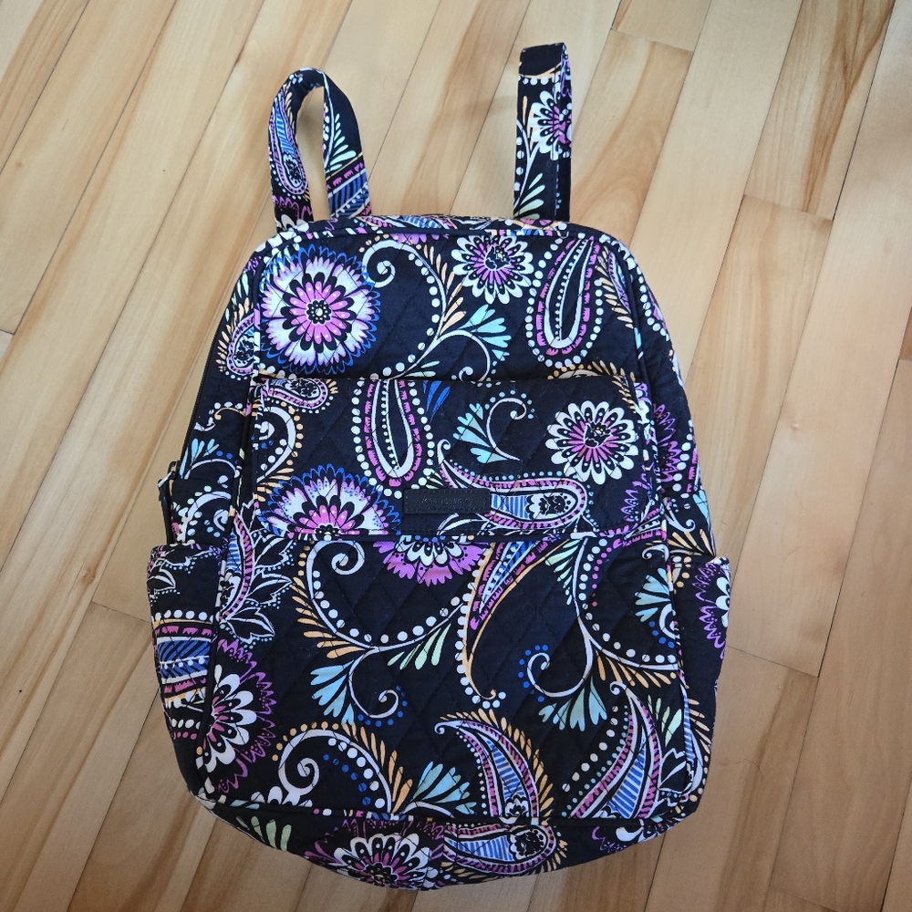 Vera Bradley Lighten Up Patterned Mini Backpack